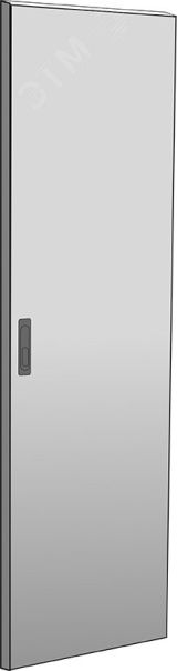 Дверь металлическая для шкафа LINEA N 24U 600 мм серая LN35-24U6X-DM ITK