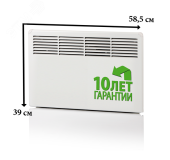 Конвектор 500W электронный термостат IP21 вилка 389мм EPHBE05PR ENSTO