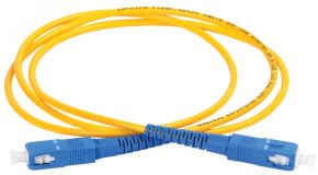 Патч-корд оптический соединительный (шнур коммутационный) для одномодового кабеля (SM) 9/125 (OS2) SC/UPC-SC/UPC одинарного исполнения (Simplex) LSZH 3м FPC09-SCU-SCU-C1L-3M ITK
