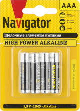 Батарейка NBT-NE-LR03-BP4 17000 Navigator Group