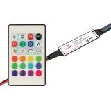 Контроллер SMART-MINI-RGB-SET (12-24V, 3x1.5A, ПДУ 24кн, IR) (ARL, IP20 Пластик, 5 лет) 031594 Arlight