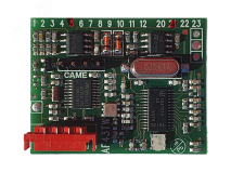 Плата-радиоприемник . 433.92 МГц для брелоков-передатчиков серии TWIN 001AF43TW CAME