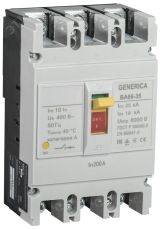 Выключатель автоматический ВА66-35 3Р 200А 25кА GENERICA SAV30-3-0200-G IEK