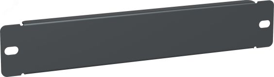 Фальш-панель 1U для шкафа серии WS черная FP05-01U-LWS ITK