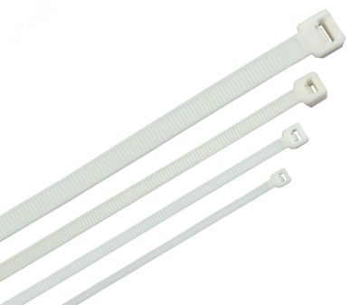 Хомут-стяжка для кабеля 4.8х300мм нейлон белый (100шт) HKW-W48-L300 ITK
