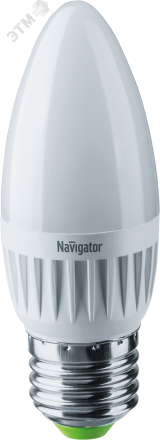 Лампа светодиодная LED 7вт E27 теплый матовая свеча 18939 Navigator Group