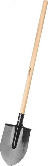 Штыковая лопата МАСТЕР, ЛКО, деревянный черенок, 1450 мм. 39570 ЗУБР