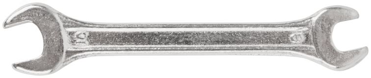Ключ рожковый, цинковое покрытие 8х10 мм 63504 КУРС