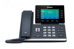 Бизнес-телефон среднего уровня, 16 аккаунтов, Bluetooth,WiFi, USB, GigE, цветной экран, без БП YL-SIP-T54W  Yealink