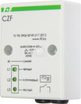 Реле контроля фаз CZF EA04.001.001 Евроавтоматика F&F
