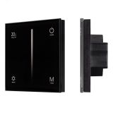 Панель SMART-P6-DIM-G-IN Black (12-24V, 4x3A, Sens, 2.4G) (IP20 Пластик, 5 лет) 034780 Arlight