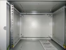 Стенка задняя к шкафу ШРН-Э 18U в комплекте с крепежом черная А-ШРН-18-9005 ЦМО