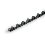 Планка пластиковая крепежная для кабеля d=6мм шаг 25мм PPN6 ENSTO