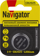 Батарейка NBT-CR2025-BP1 29258 Navigator Group