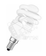 Лампа энергосберегающая КЛЛ 12/840 E14 D48х97 микроспираль Osram 4052899917736 LEDVANCE