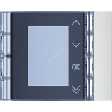 Лицевая панель для модуля с дисплеем allmetal 352501 BTicino