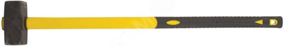 Кувалда кованая, фиброглассовая обратная усиленная ручка 900 мм, 6 кг 45246 FIT