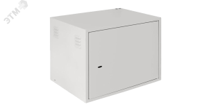 Настенный антивандальный шкаф 9U Ш600хВ470хГ450мм серый ЭКО08639 NETLAN