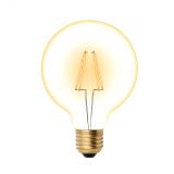 Лампа светодиодная декоративная LED 6вт 220-250В шар G95 510Лм Е27 2250К золотая колба Vintage UL-00002359 Uniel