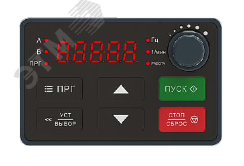 Опция для преобразователей частоты VF-51 и VF-101 внешний цифровой однострочный пульт оператора PBC00010 VEDA MC