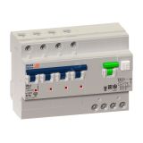 Выключатель автоматический дифференциального тока АВДТ с защитой от сверхтоков 4П 6А 30мА AC OptiDin VD63-42C6-A-УХЛ4 228261 КЭАЗ
