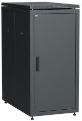 Шкаф сетевой 19дюйм LINEA N 18U 600х1000 мм металлическая передняя дверь черный LN05-18U61-M ITK