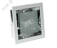 Светильник ФВО-2x18/26w G24d-2/3 без ПРА со стеклом белый квадратный Presto W L0018254 Vivo Luce!
