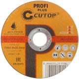 Профессиональный диск отрезной по металлу и нержавеющей стали Т41-230 х 1.8 х 22.2 мм Cutop Profi Plus 40000т CUTOP