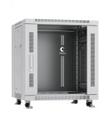 Шкаф монтажный телекоммуникационный 19дюймов напольный для распределительного и серверного оборудования 12U 7646c Cabeus