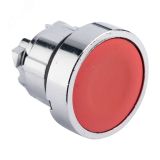 Механизм кнопки исполнительный XB4 красный плоский возвратный без фиксации без подсветки PROxima XB4BA-R EKF