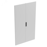 Дверь сплошная двустворчатая для шкафов OptiBox M, ВхШ 2000х800 мм 306669 КЭАЗ