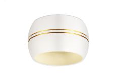 Подсветка декоративная под лампу Gx53 алюминий цвет белый/золото OL13 GX53 WH/GD Б0049037 ЭРА