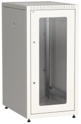 Шкаф LINEA E 18U 600х800мм двери 2шт стекло и металл серый LE35-18U68-GM ITK