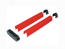 Накладки резиновые красные на стрелу 001G0601 (ширина проезда до 6 м) 009G0603 CAME