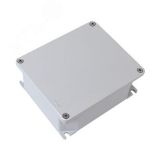 Коробка ответвительная алюминиевая окрашенная с силиконовымуплотнителем, tмон. И tэксп. = -60,  IP66/IP67, RAL9006, 90х90х53мм 653S00 DKC