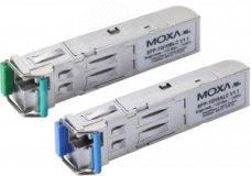 SFP-модуль 1x1000BaseSFP, TX: 1550 нм, RX: 1310 нм, разъем LC, дальность передачи до 10 км, тип A SFP-1G10ALC MOXA