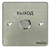 Кнопка металлическая, врезная, НЗ/НР контакты, размер 88х88 мм smkd0184 Smartec