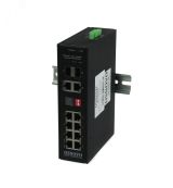 Промышленный PoE коммутатор Gigabit Ethernet на 10 портов. 00013224 OSNOVO