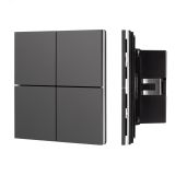 Панель кнопочная KNX-304-23-IN Black (BUS, Frameless) (IARL, IP20 металл, 2 года) 039663 Arlight