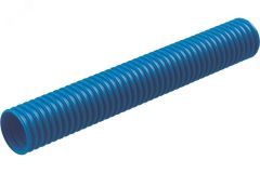 Труба гофрированная 32мм ПНД синяя для            металлопластиковых труб 23200С RUVinil