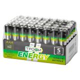 Батарейка Трофи LR03-40 bulk ENERGY Alkaline (40/960/38400) Б0027812 ЭРА