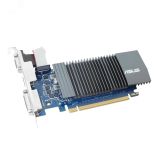 Видеокарта GT710-SL-2GD3-BRK-EVO, NVIDIA GeForce GT 710, 2 ГБ DDR3, PCI-Express 2.0 115848 ASUS tech