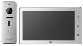 Комплект видеодомофона (вызывная панель -D400FHD и монитор -M4706AHD) CTV-DP4706AHD W (белый) CTV