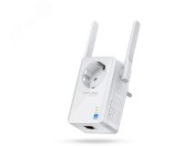 Усилитель Wi-Fi сигнала N300 со встроенной розеткой 100–240 В, 50/60 Гц 1000338198 TP-Link