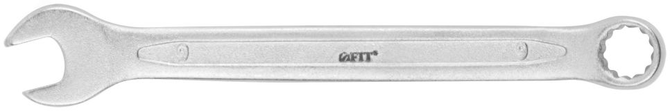 Ключ комбинированный усиленный ''Гранд'', CrV, холодный штамп 9 мм 63279 FIT