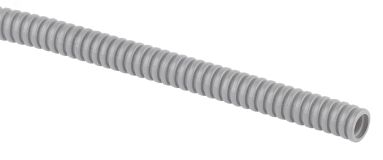 Труба гофрированная ПВХ (серый) d 20мм с зонд. легкая 10м (60) Б0036988 ЭРА