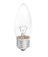 Лампа накаливания декоративная ДС 60Вт 230В Е27 ( cвеча) цветная упаковка 14099041 BELLIGHT