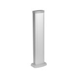 Универсальная мини-колонна алюминиевая с крышкой из алюминия 1 секция, высота 0,68 метра, цвет алюминий 653104 Legrand