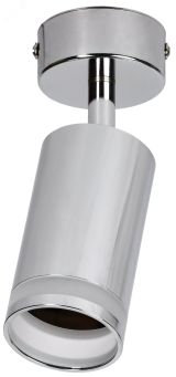 Светильник 4006 накладной настено-потолочный под лампу GU10 хром LT-USB0-4006-GU10-1-K23 IEK