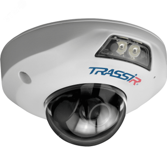 Видеокамера IP 2Мп купольная уличная объектив 3.6мм ИК-подсветка 15м IP66 УТ-00037006 TRASSIR